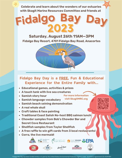 Fidalgo Bay Day Poster 8.5 X 11  (1)